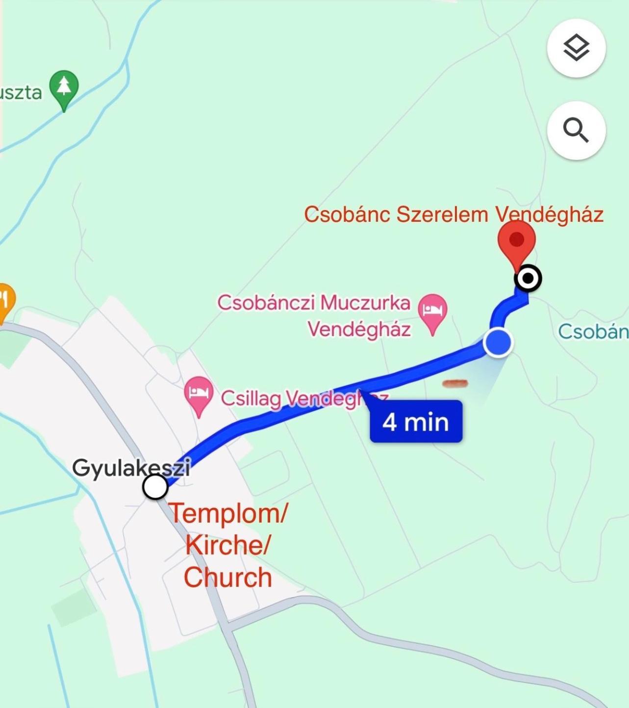 Дом отдыха Csobanc Szerelem-nemzeti Park-oenallo Haz - Klimatizalt Gyulakeszi